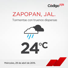 A Sacar Las Sombrillas El Pronostico Del Tiempo Para Hoy En Zapopan Codigo1518 X1mejorzapopan Pronostico Del Tiempo Tormenta Truenos