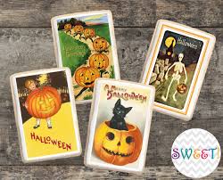 Maybe you would like to learn more about one of these? Edible Vintage Halloween Toppers Sweet