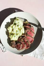 I like to add flavor to the tenderloin from salt. Filet Mignon With Gorgonzola Mashed Potatoes The Defined Dish