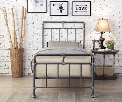 Choose from contactless same day delivery, drive up and more. Flintshire Furniture Cilcain Black And Silver Metal Bed Frame Bedsdirectuk Net