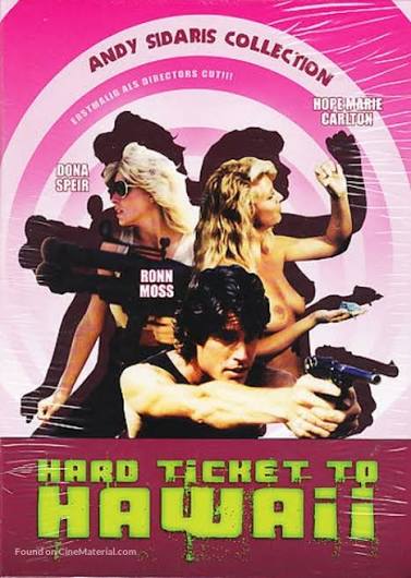 Hard Ticket to Hawaii (1987) Polish dvd movie cover