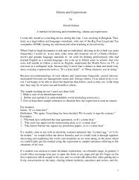 Banks extending dining table duped thesaurus experience synonyms. Pdf Idioms And Expressions Full Septian Ika Prasetya Academia Edu