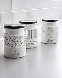 It was so popular in black that i had to wait for it to come back in stock. Kitchen Canisters Sets Biscuit Tins Home Essentials