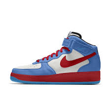 Nike Air Force 1 Mid By You Custom Shoe Nike Com Nike Air Force Nike Kids Shoes