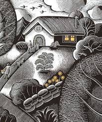 Black And White Illustration Book Pin On Scratchboard