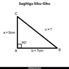 We did not find results for: Rumus Segitiga Siku Siku Sifat Keliling Luas Dan Contoh Soal Nekopencil