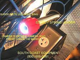 3″, 5″, 8″ camera head skids. Sewer Camera Pipe Video Drain Cleaner Snake Locator 09