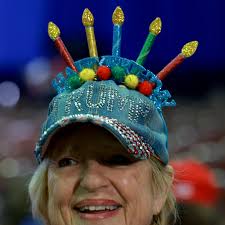 Trump supporters gathering in West Palm Beach have a birthday wish —  another term as president