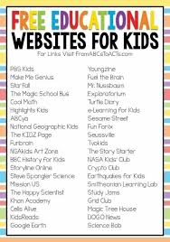 Free Educational Websites For Kids In 2020 Educational Websites For Kids Learning Websites For Kids Learning Websites