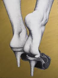 Feet #1 Drawing by Giuseppe Alletto | Saatchi Art