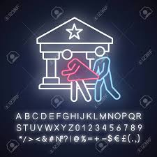 Half of english alphabet is reversed so as 'a' takes the position of . Custodial Rape Neon Light Icon Women Abuse Of Person In Supervisory Position Violent Behavior Of Authority Policeman Sexual Harassment Glowing Sign With Alphabet Vector Isolated Illustration Royalty Free Cliparts Vectors And Stock