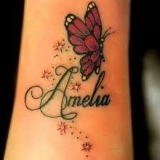 Tatuajes De Nombres Fotos De Tatuajes Con El Nombre De Tu Hijo Mi Bebe Y Yo