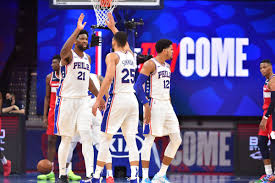 The official 76ers pro shop at nba store has all the authentic 76ers jerseys, hats, tees, apparel and more at the nba store. Watch Live Brooklyn Nets Vs Philadelphia 76ers 7 30 Pm Est Netsdaily