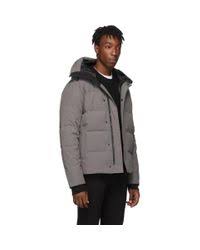 We did not find results for: Parka Grise Macmillan Black Label Satin Canada Goose Pour Homme Lyst