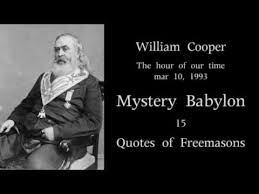 Explore our collection of motivational and famous quotes by authors william cooper quotes. 15 Quotes Of Freemasons William Cooper Mb Pt3 Mp4 Youtube