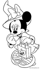 Disney Dibujos De Halloween Para Colorear