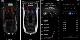 Tesla's app lets you monitor charging, lock or unlock doors, operate the ac and heater, and more. Tesla Releases New Mobile App Update With Remote Seat Heating And Service Scheduling Electrek