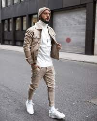 Maybe you would like to learn more about one of these? White Turtleneck With Beige Corduroy Jacket Warm Weather Outfits For Men 2 Ideas Outfits Lookastic