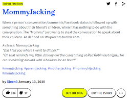 Mommyjacking Know Your Meme