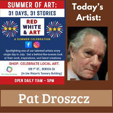 Have a seat and enjoy 6 minutes with the very delightful, Pat Droszcz! His  hearty laugh and love of his woodwork art is infectious. We hope you enjoy  learning about this fantastic artisan and stop ...