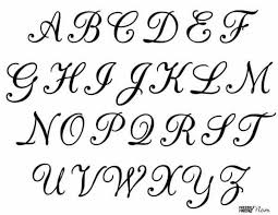 Simple Letters Printable Wood Burning Patterns Beginners Free Printable Alphabet Letters Letter Stencils Printables Free Letter Stencils