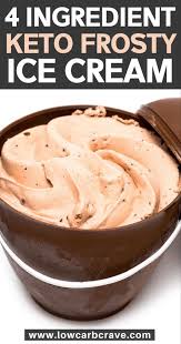 Keto Chocolate Frosty Chocolate Frosty Keto En 2020 Glace Chocolat Recettes De Creme Glacee Recette