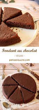 Fondant Au Chocolat Vegan Perle En Sucre Fondant Au Chocolat Vegan Chocolat Vegan Chocolat