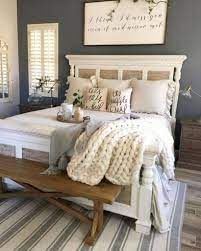 47 Inexpensive Diy Bedroom Decorating Ideas On A Budget Roundecor Home Decor Bedroom Bedroom Design Farm House Living Room