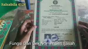 Sedangkan tanggal ijazahnya adalah 24 juni 2006. Cara Mengetahui Nomer Seri Ijazah Sd Smp Smk Atau Mi Mts Man Youtube