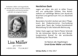 Thomas muller is a renowned name in the football world. Traueranzeigen Von Lisa Muller Rz Trauer De