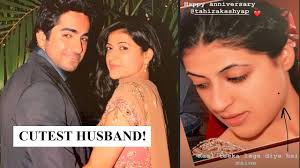 Ayushmann khurrana, born 14 september 1984 in chandigarh, is a producer, architect. Ayushmann Khurrana Wishes Wife Tahira Kashyap In The Cutest Way Ever Youtube