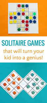 Have Patience Two Brain Building Solitaire Board Games Thinking Games Educational Games For Kids Board Games For Kids