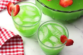 Alcoholic drink recipes with midori melon liqueur. The Grinch Cocktail The Toasty Kitchen