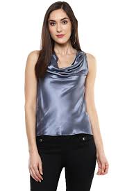 Maybe you would like to learn more about one of these? Grey Satin Top Online