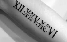 Roman numerals for the clients daughter ☺️ #romannumerals #romannumeraltattoo #tattooapprentice #familytattoo #daughtertattoo. 1001 Ideas For A Simple But Meaningful Roman Numeral Tattoo