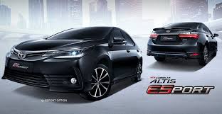 2017 Toyota Corolla Altis Esport Launches In Thailand Toyota Corolla Corolla Altis Corolla