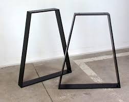 Table Legs Table Frame Table Skids Table Feet Steel Metal Industrial Loft Table Table Legs Table Frame Skid Table
