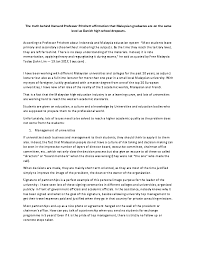 Chaotic management is practised at all levels of the educational system, from schools to the ministry. Pdf The Weaknesses Of Malaysian Higher Education System Dr Olivier Cane Academia Edu