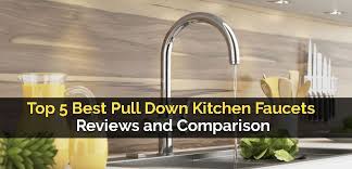 best pull down kitchen faucets reviews