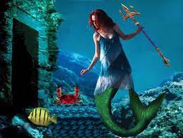 Poseidon S Palace Princess By Anna Mcdonnell C Fantasy Art Art Artwork