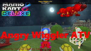 The body resembles a wiggler. Angry Wiggler Atv Mario Kart 8 Deluxe Mods