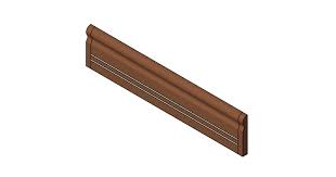 Chair rails are a great decorative feature that also protect walls. Protective Wall Covering Specialties Download Revit Families Arcat