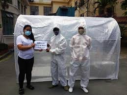 All those were taken with the approval of both patients and the hospital. Pgh Received Disinfecting Apparatus From Villar Group Bmplus