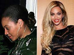 Edgy bob black hair weave. Pic Of Beyonce With Her Natural Hair And All Dolled Up Celebrity Hair Inspiration Natural Hair Styles Celebrity Hairstyles
