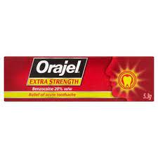 Orajel Extra Strength Dental Gel 5 3g Lloydspharmacy