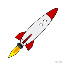 The amazon founder announced monday he will launch july 20 from texas along with his firefighter brother mark. Flying Rocket Clipart Free Png Image Illustoon