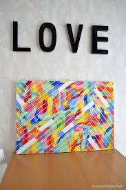Make your diy canvas a 3d art piece. 12 Easy Diy Canvas Art Crafts How To Decorate Your Own Blank Canvas Projects