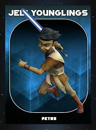 Jedi Youngling Petro Star Wars Poster Star Wars Art Clone Wars