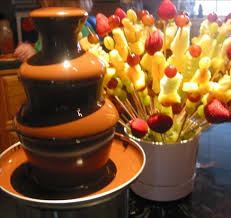 Chocolate Fountain Recette Fontaine Chocolat Gateau A Etage Et Recette