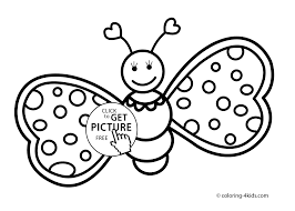 As already told, spring is the real time to enjoy the free flights of these. Simple Easy Butterfly Coloring Pages Coloring And Drawing